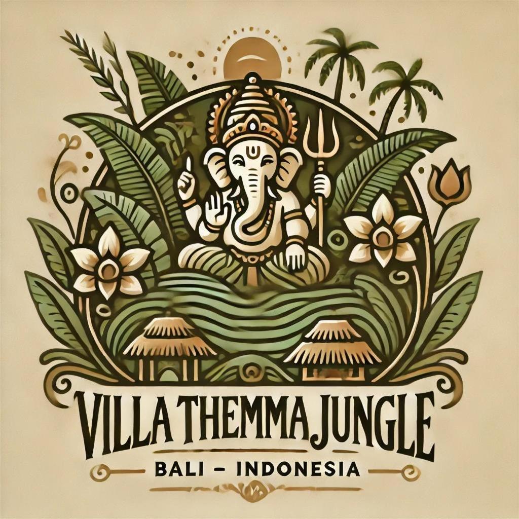 Villa Themma Jungle - Sumptuous 3Br Luxury Villa With Majestic Jungle View North Of Ubud Екстериор снимка