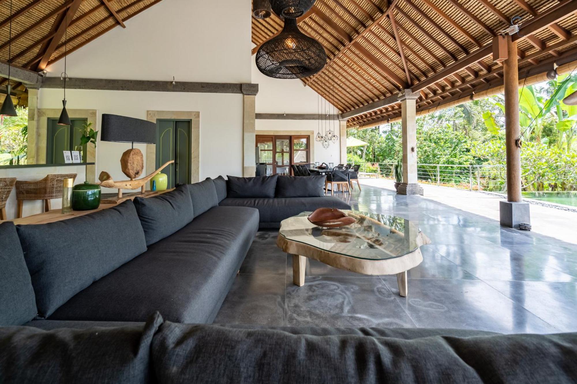 Villa Themma Jungle - Sumptuous 3Br Luxury Villa With Majestic Jungle View North Of Ubud Екстериор снимка