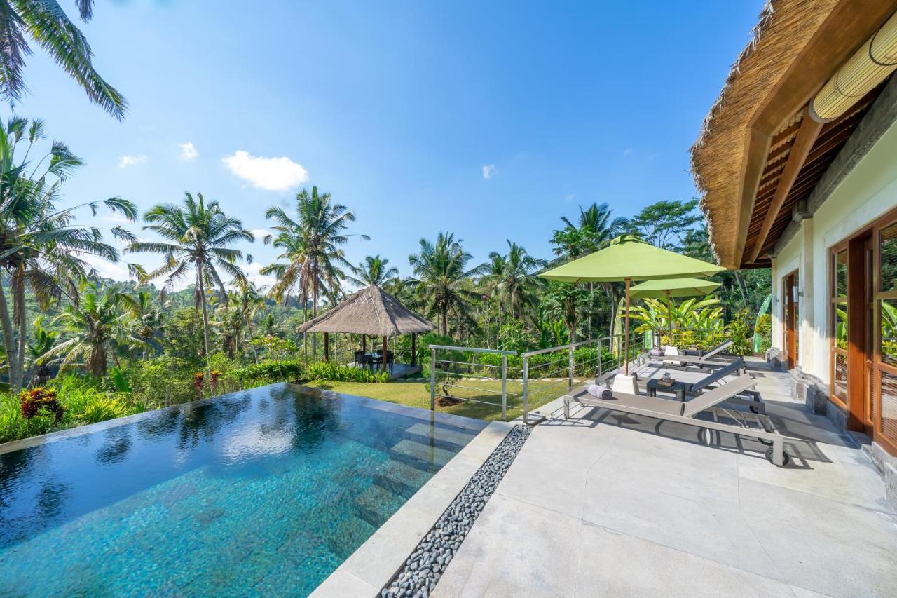 Villa Themma Jungle - Sumptuous 3Br Luxury Villa With Majestic Jungle View North Of Ubud Екстериор снимка