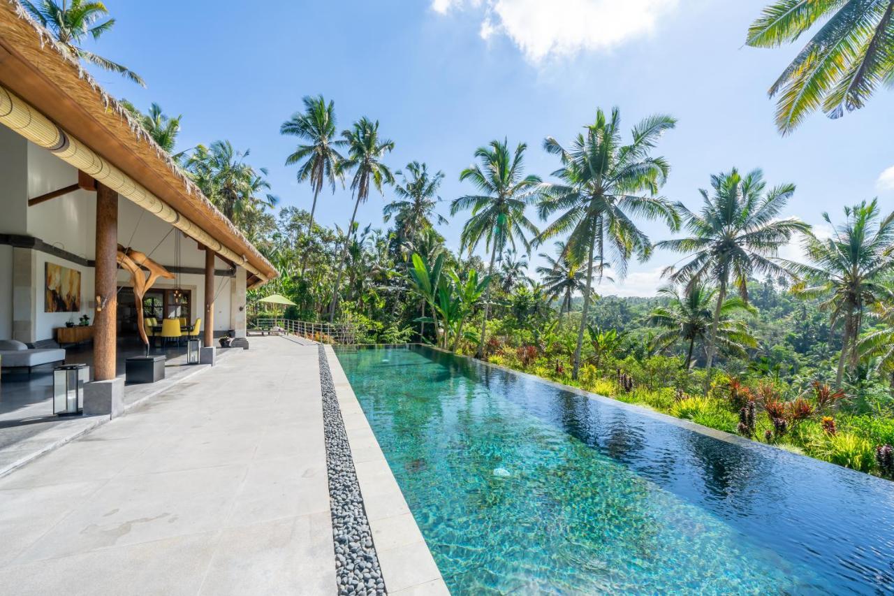 Villa Themma Jungle - Sumptuous 3Br Luxury Villa With Majestic Jungle View North Of Ubud Екстериор снимка